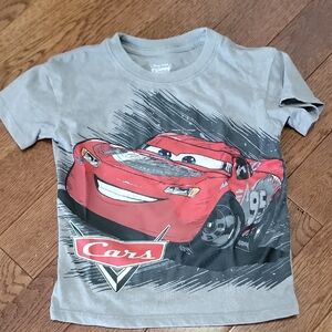 Disney Cars Red and Gray T-Shirt